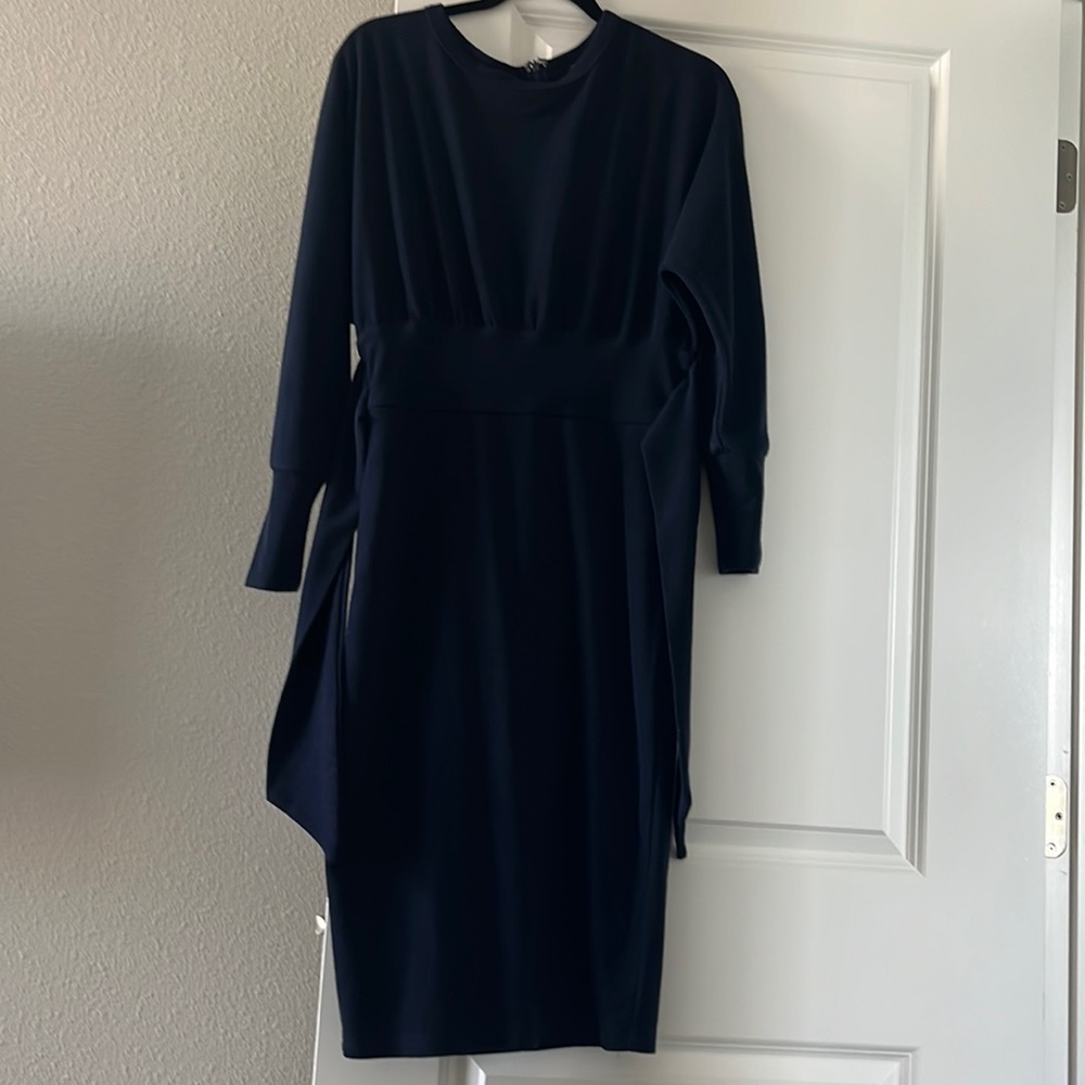Dress, Navy blue